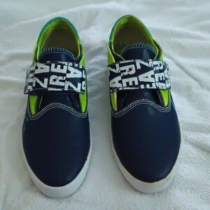 Azzure Shelly Low Skateboard Sneakers 'Blue Teen Size 7 - AZW10-01U